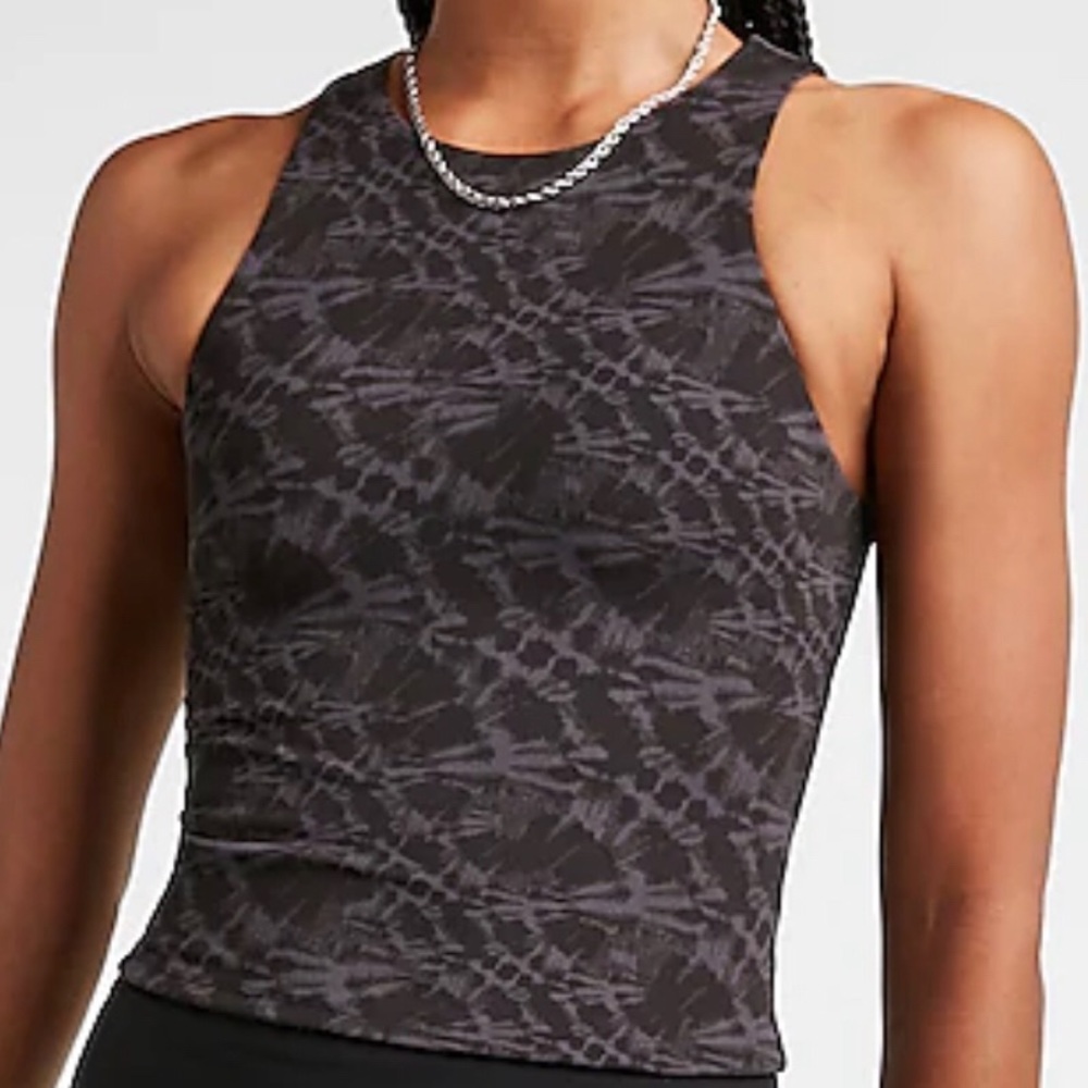 EXPRESS NWT Black Body Contour Tank sz Small